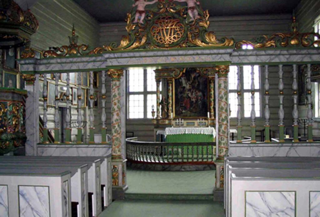 Fluberg Church Interior