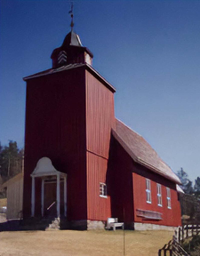 Kinn Church, North Land Kommune, Oppland Fylke, Norway