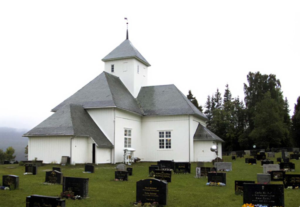 Lunde Church, North Land Kommune, Oppland Fylke, Norway