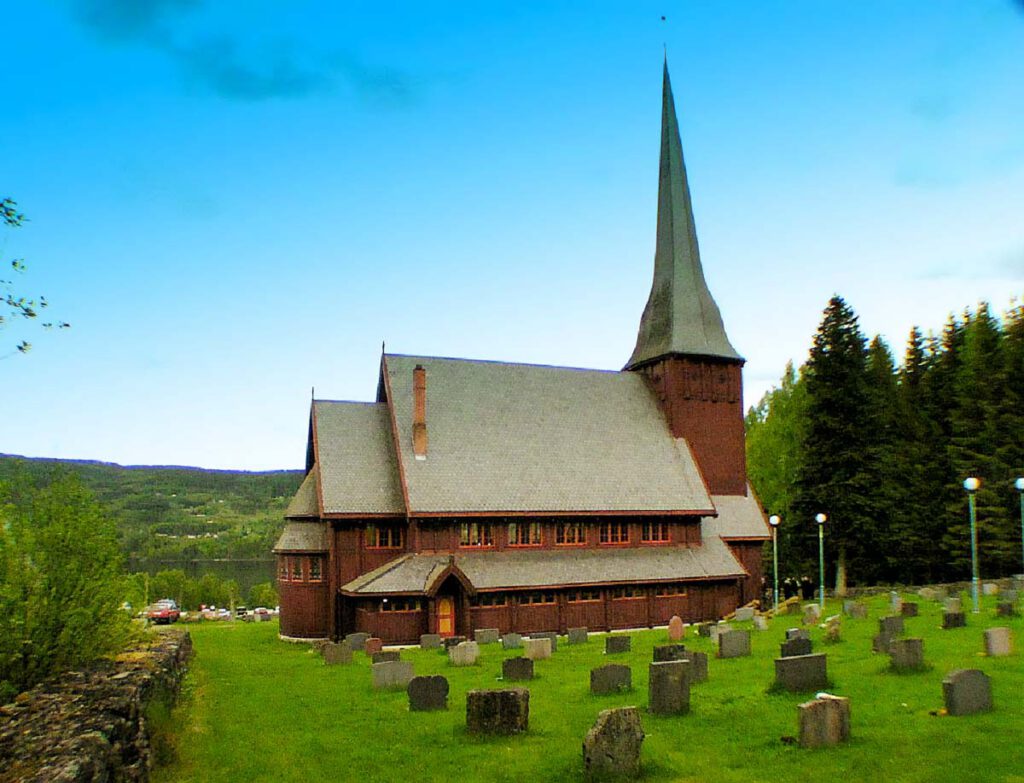 Skute Church, South Land Kommune, Oppland Fylke, Norway